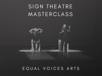 SIGN THEATRE MASTERCLASS Photo: Professional Sign Theatre Masterclass in Hamilton, Aotearoa New Zealand